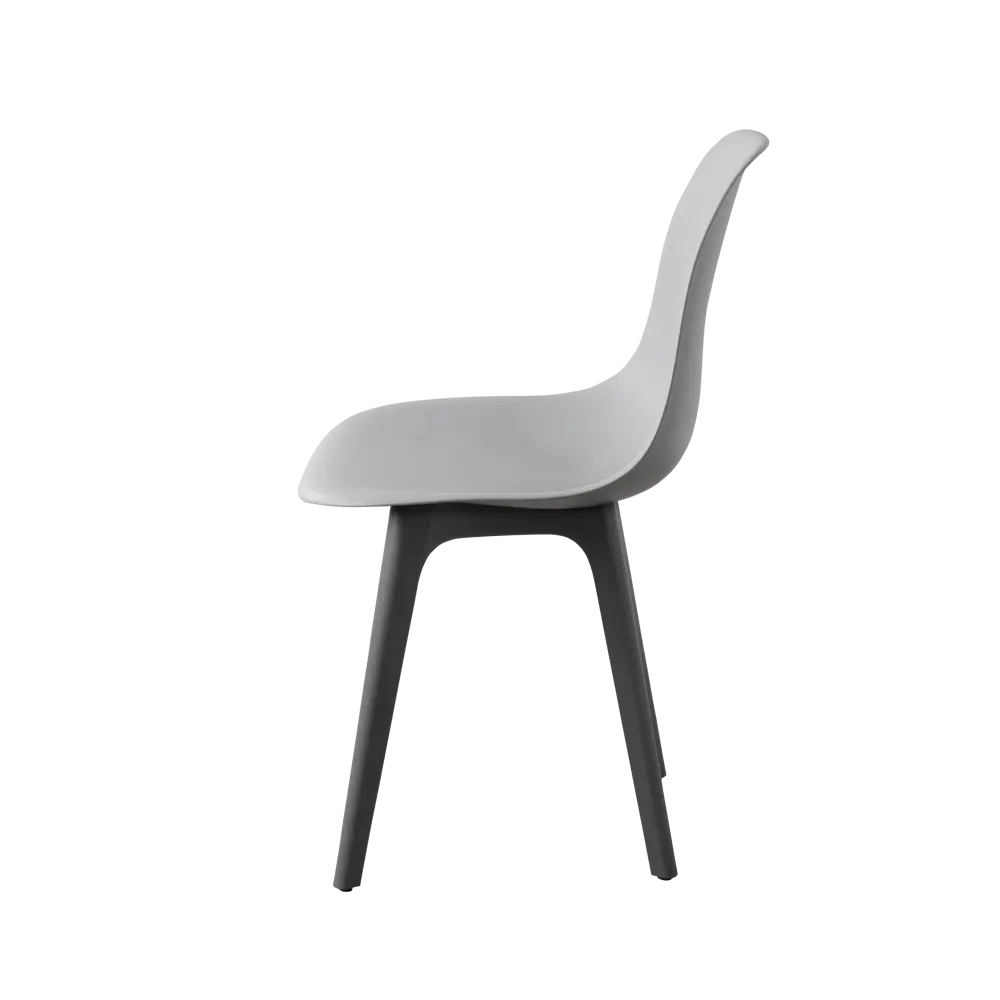 Фото 5 Стул Derstuhl Plast dark grey DSL044.302.2 45x82x46 см полипропилен цвет светло-серый Фото 5 Стул Derstuhl Plast dark grey DSL044.302.2 45x82x46 см полипропилен цвет светло-серый