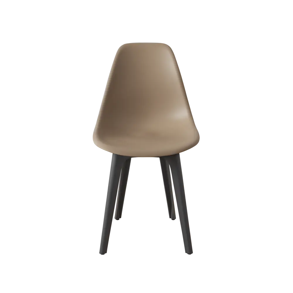 Фото 4 Стул Derstuhl Plast dark grey DSL044.313.4 45x82x46 см полипропилен цвет темно-бежевый Фото 4 Стул Derstuhl Plast dark grey DSL044.313.4 45x82x46 см полипропилен цвет темно-бежевый