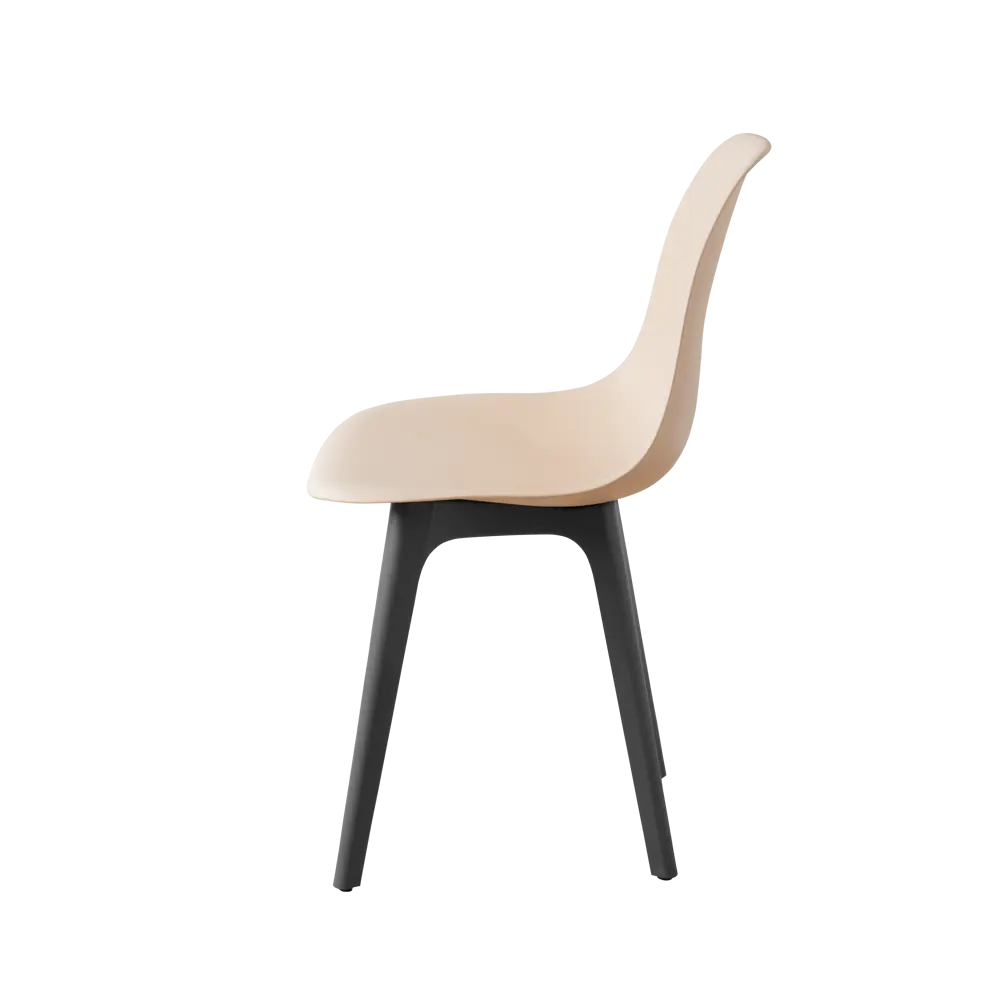Фото 5 Стул Derstuhl Plast dark grey DSL044.314.4 45x82x46 см полипропилен цвет бежевый Фото 5 Стул Derstuhl Plast dark grey DSL044.314.4 45x82x46 см полипропилен цвет бежевый