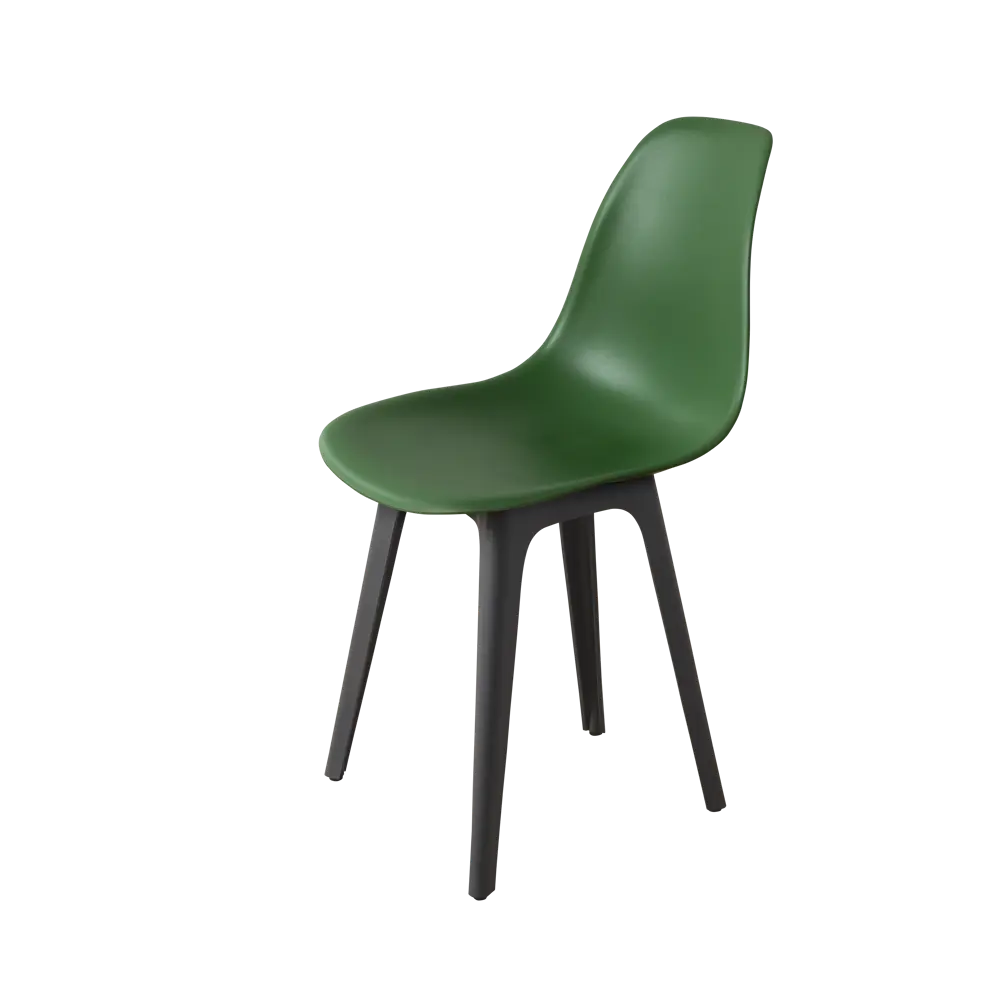 Фото 3 Стул Derstuhl Plast dark grey DSL044.316.4 45x82x46 см полипропилен цвет темно-зеленый Фото 3 Стул Derstuhl Plast dark grey DSL044.316.4 45x82x46 см полипропилен цвет темно-зеленый