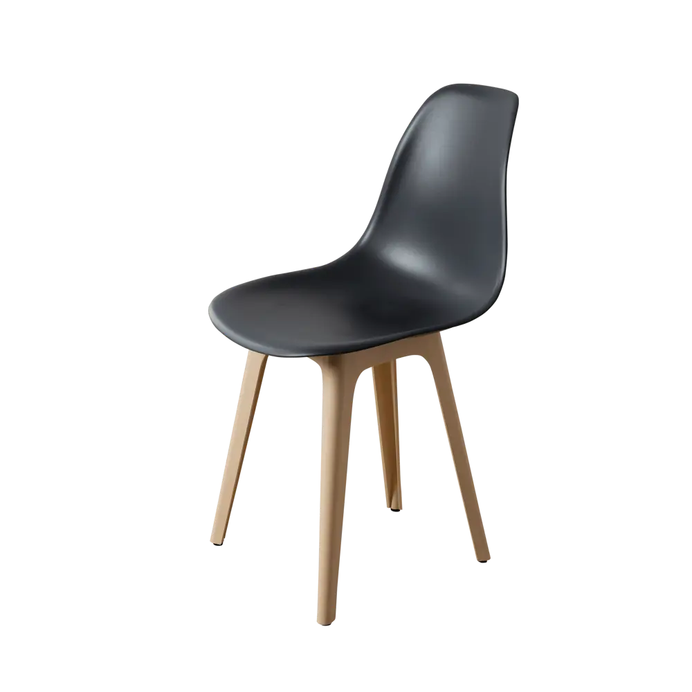 Фото 3 Стул Derstuhl Plast beige DSL044.403.4 45x82x46 см полипропилен цвет темно-серый Фото 3 Стул Derstuhl Plast beige DSL044.403.4 45x82x46 см полипропилен цвет темно-серый