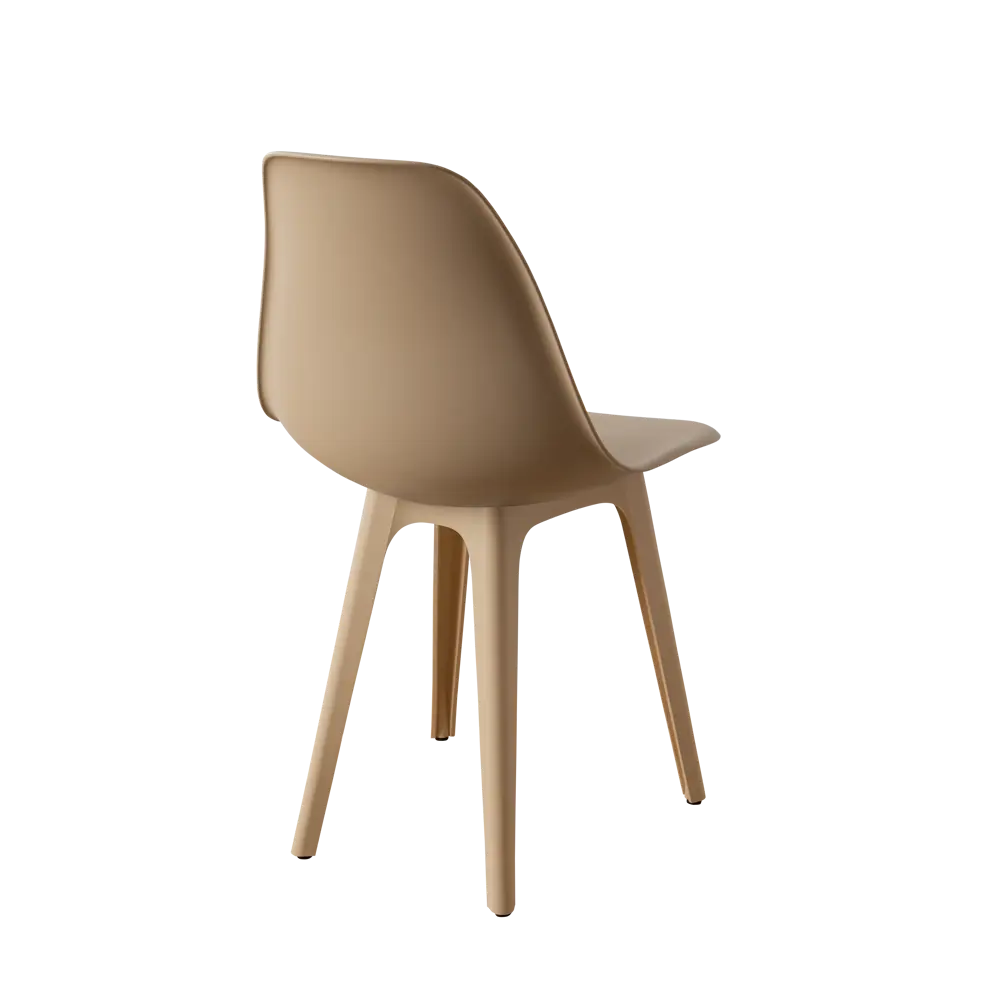 Фото 6 Стул Derstuhl Plast beige DSL044.413.4 45x82x46 см полипропилен цвет темно-бежевый Фото 6 Стул Derstuhl Plast beige DSL044.413.4 45x82x46 см полипропилен цвет темно-бежевый