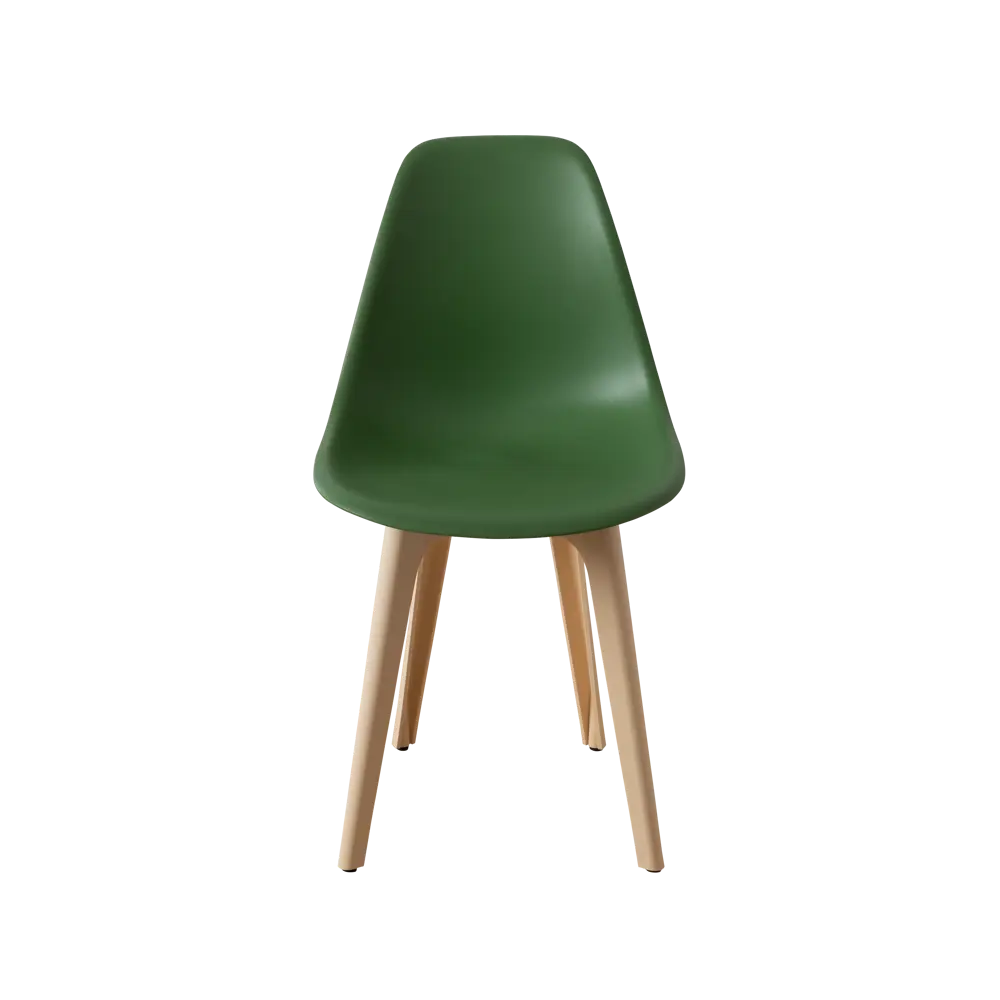 Фото 4 Стул Derstuhl Plast beige DSL044.416.2 45x82x46 см полипропилен цвет темно-зеленый Фото 4 Стул Derstuhl Plast beige DSL044.416.2 45x82x46 см полипропилен цвет темно-зеленый