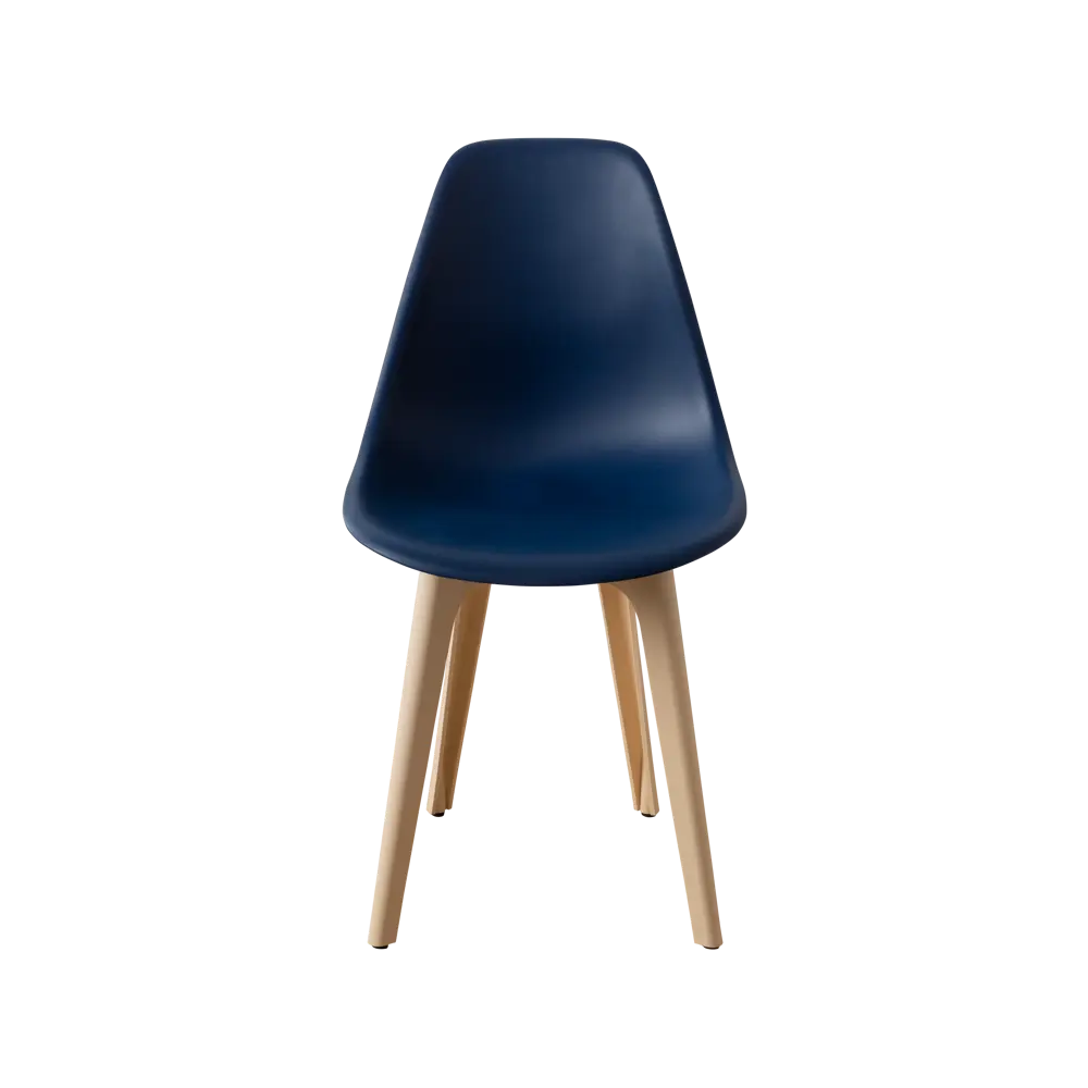 Фото 4 Стул Derstuhl Plast beige DSL044.417.4 45x82x46 см полипропилен цвет темно-синий Фото 4 Стул Derstuhl Plast beige DSL044.417.4 45x82x46 см полипропилен цвет темно-синий
