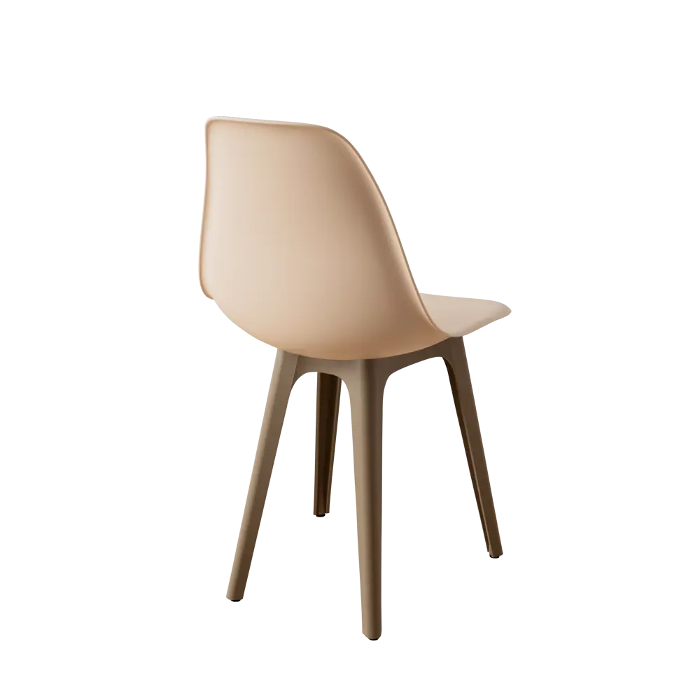 Фото 6 Стул Derstuhl Plast dark beige DSL044.514.2 45x82x46 см полипропилен цвет бежевый Фото 6 Стул Derstuhl Plast dark beige DSL044.514.2 45x82x46 см полипропилен цвет бежевый