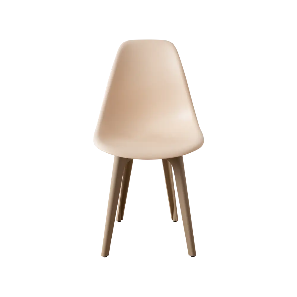 Фото 4 Стул Derstuhl Plast dark beige DSL044.514.4 45x82x46 см полипропилен цвет бежевый Фото 4 Стул Derstuhl Plast dark beige DSL044.514.4 45x82x46 см полипропилен цвет бежевый