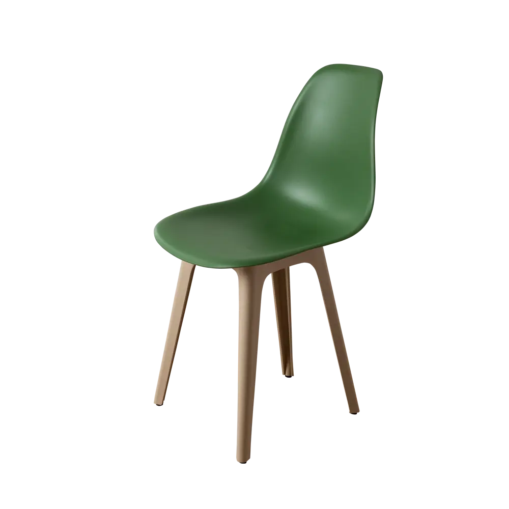 Фото 3 Стул Derstuhl Plast dark beige DSL044.516.2 45x82x46 см полипропилен цвет темно-зеленый Фото 3 Стул Derstuhl Plast dark beige DSL044.516.2 45x82x46 см полипропилен цвет темно-зеленый