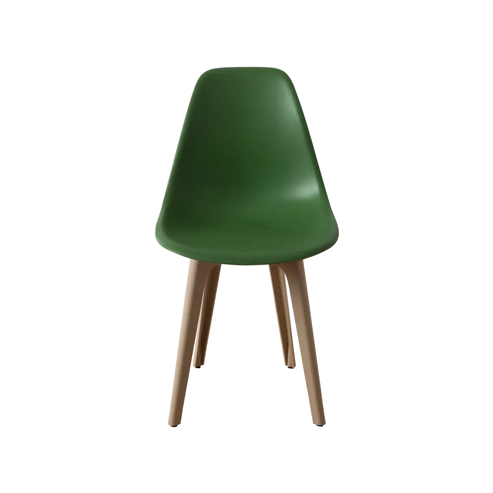 Фото 4 Стул Derstuhl Plast dark beige DSL044.516.2 45x82x46 см полипропилен цвет темно-зеленый Фото 4 Стул Derstuhl Plast dark beige DSL044.516.2 45x82x46 см полипропилен цвет темно-зеленый