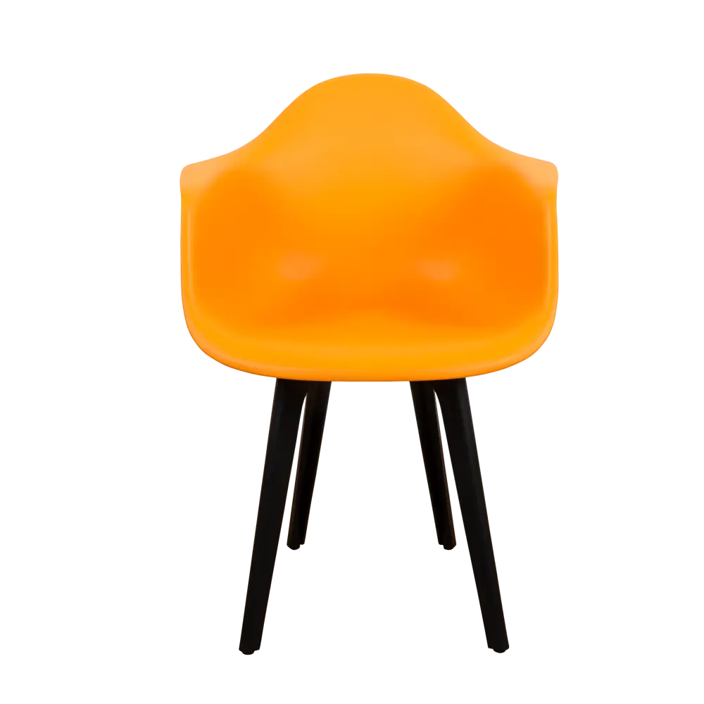 Фото 3 Кухонный стул Derstuhl 330 plast 43x82x60 см полипропилен цвет желтый Фото 3 Кухонный стул Derstuhl 330 plast 43x82x60 см полипропилен цвет желтый