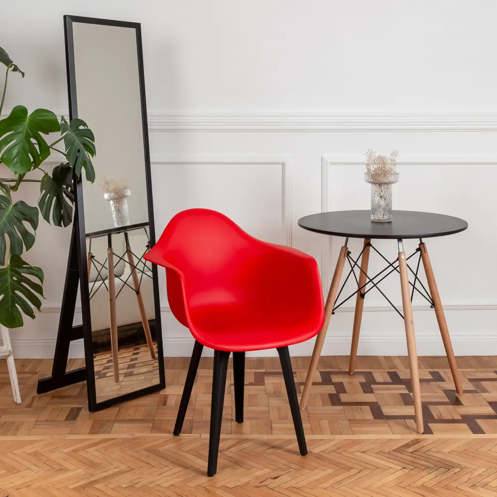 Фото 7 Комплект кухонных стульев 2 шт Derstuhl 330 plast 43x82x60 см полипропилен цвет красный Фото 7 Комплект кухонных стульев 2 шт Derstuhl 330 plast 43x82x60 см полипропилен цвет красный