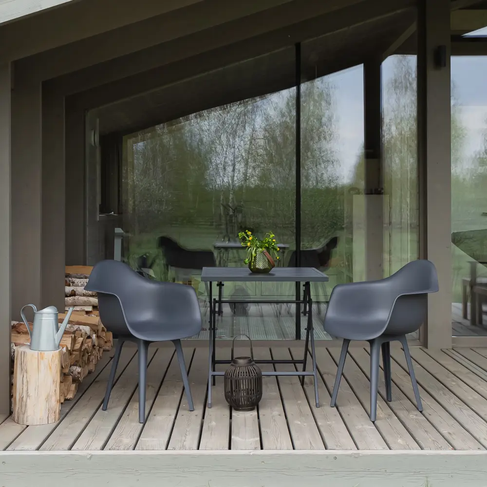 Фото 2 Стул/кресло Derstuhl 330 plast dark grey DSL045.303.2 43x82x58 см полипропилен цвет темно-серый Фото 2 Стул/кресло Derstuhl 330 plast dark grey DSL045.303.2 43x82x58 см полипропилен цвет темно-серый