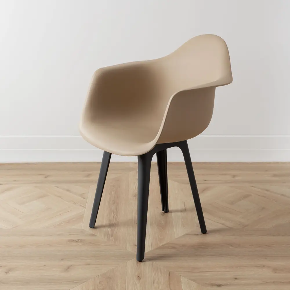 Фото 7 Стул/кресло Derstuhl 330 plast dark grey DSL045.313.2 43x82x58 см полипропилен цвет темно-бежевый Фото 7 Стул/кресло Derstuhl 330 plast dark grey DSL045.313.2 43x82x58 см полипропилен цвет темно-бежевый