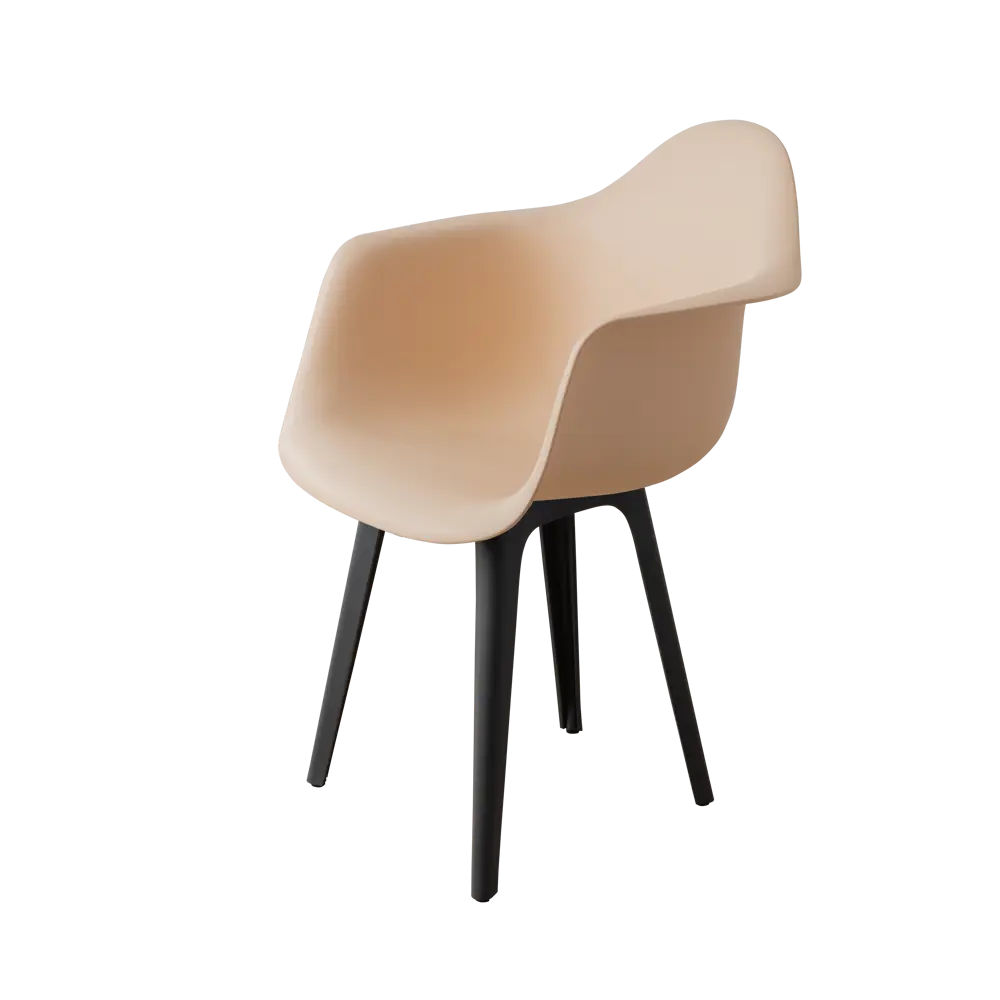 Фото 3 Стул/кресло Derstuhl 330 plast dark grey DSL045.314.4 43x82x58 см полипропилен цвет бежевый Фото 3 Стул/кресло Derstuhl 330 plast dark grey DSL045.314.4 43x82x58 см полипропилен цвет бежевый