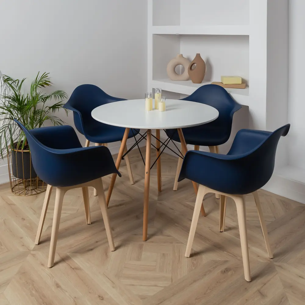 Фото 2 Стул/кресло Derstuhl 330 plast beige DSL045.417.4 43x82x58 см полипропилен цвет темно-синий Фото 2 Стул/кресло Derstuhl 330 plast beige DSL045.417.4 43x82x58 см полипропилен цвет темно-синий