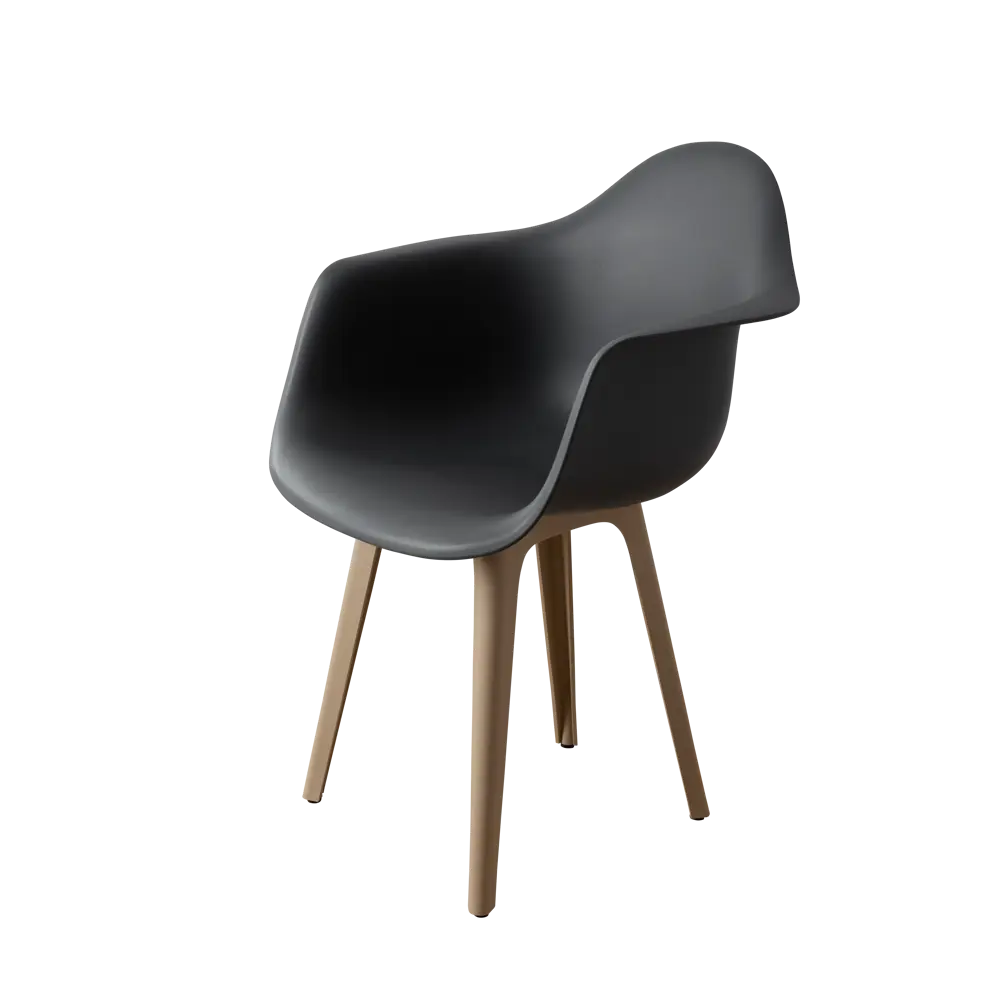 Фото 3 Стул/кресло Derstuhl 330 plast dark beige DSL045.503.2 43x82x58 см полипропилен цвет темно-серый Фото 3 Стул/кресло Derstuhl 330 plast dark beige DSL045.503.2 43x82x58 см полипропилен цвет темно-серый