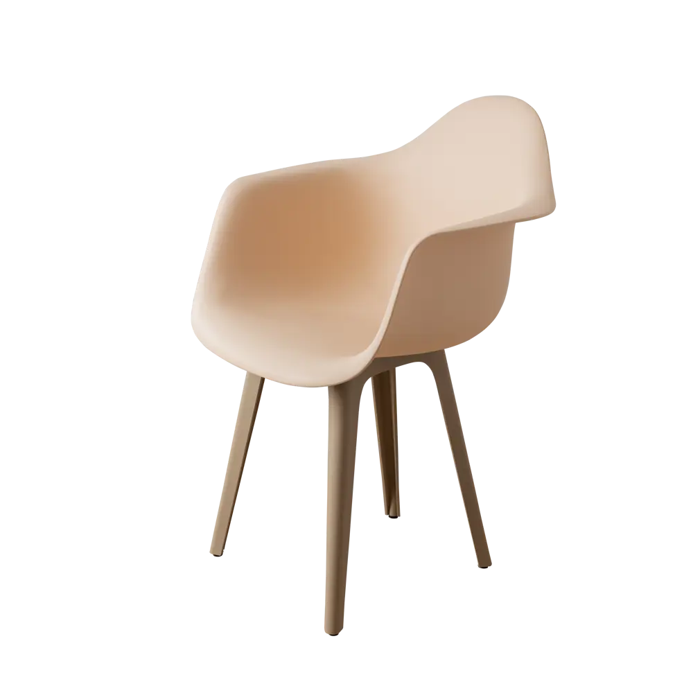 Фото 3 Стул/кресло Derstuhl 330 plast dark beige DSL045.514.4 43x82x58 см полипропилен цвет бежевый Фото 3 Стул/кресло Derstuhl 330 plast dark beige DSL045.514.4 43x82x58 см полипропилен цвет бежевый