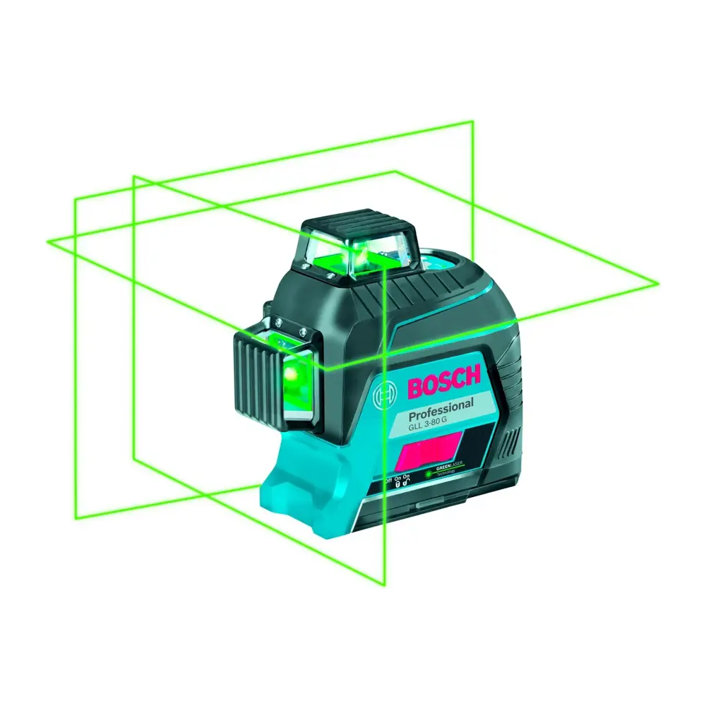 Фото 3 Уровень лазерный Bosch Professional GLL 3-80 G, 0601063Y00 зеленый луч, дальность до 30 м Фото 3 Уровень лазерный Bosch Professional GLL 3-80 G, 0601063Y00 зеленый луч, дальность до 30 м
