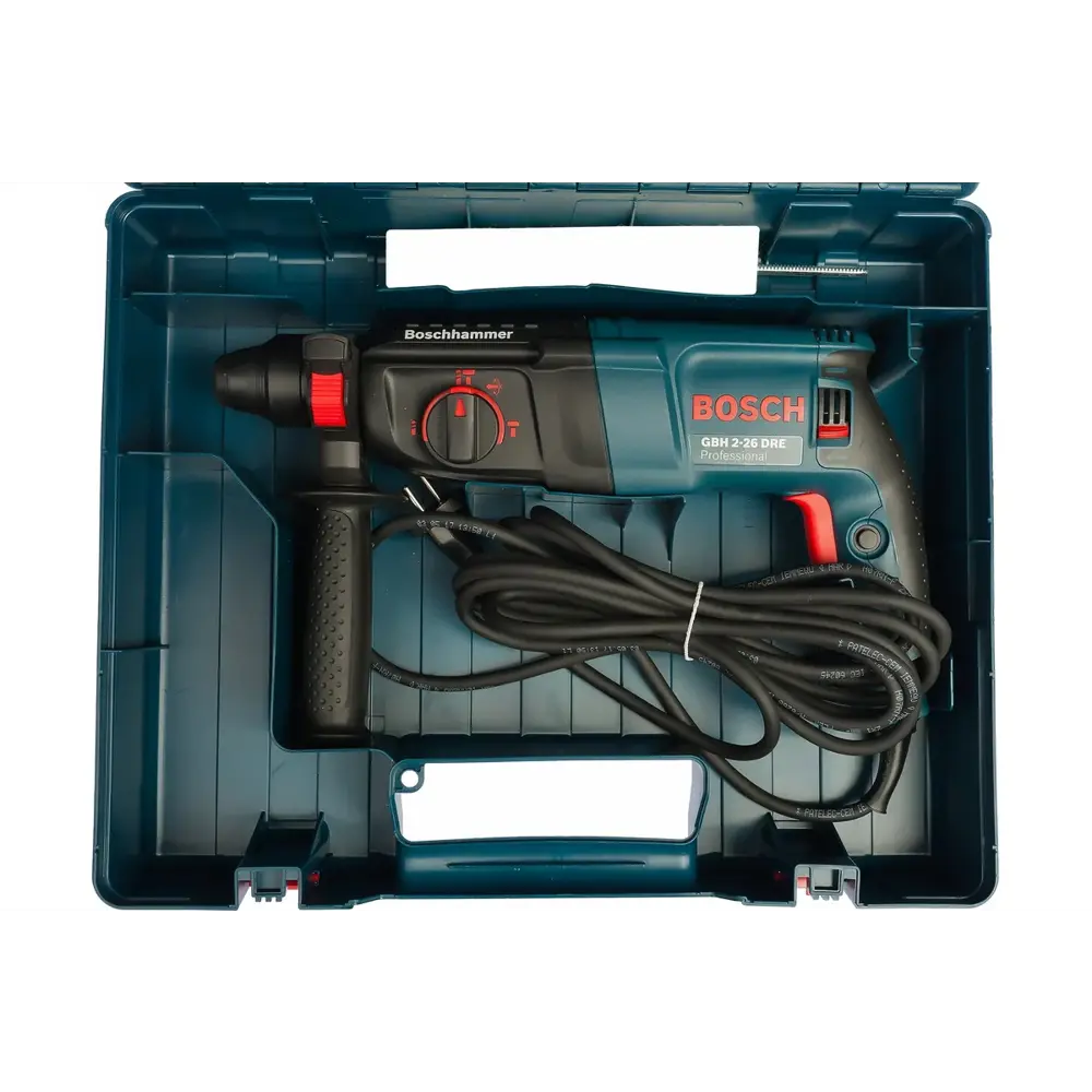 Фото 2 Перфоратор сетевой SDS Plus Bosch Professional GBH 2-26 DRE, 0611253708, 800 Вт, 2.7 Дж Фото 2 Перфоратор сетевой SDS Plus Bosch Professional GBH 2-26 DRE, 0611253708, 800 Вт, 2.7 Дж