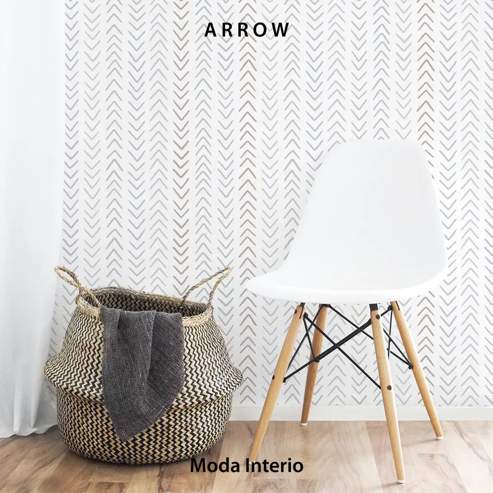 Фото 2 Обои флизелиновые Moda Interio Arrow белые/светло-серые/бежевые 1.06 м 31688-51 Фото 2 Обои флизелиновые Moda Interio Arrow белые/светло-серые/бежевые 1.06 м 31688-51