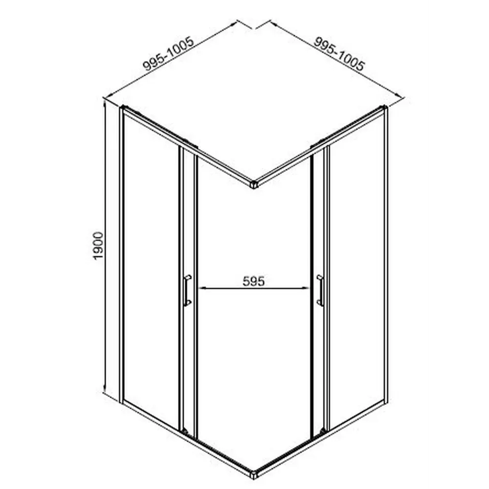 Фото 6 Душевой уголок Good door LITE ЛТ00023 г-образный 100х100см черный профиль эффект стекла прозрачное закаленное стекло Фото 6 Душевой уголок Good door LITE ЛТ00023 г-образный 100х100см черный профиль эффект стекла прозрачное закаленное стекло