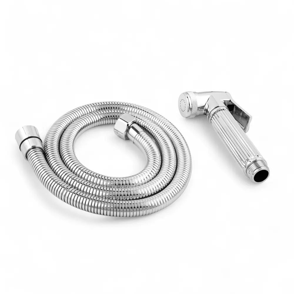 Фото 4 Смеситель для биде POTATO P430 со смесителем для унитаза и биде цвет хром Фото 4 Смеситель для биде POTATO P430 со смесителем для унитаза и биде цвет хром