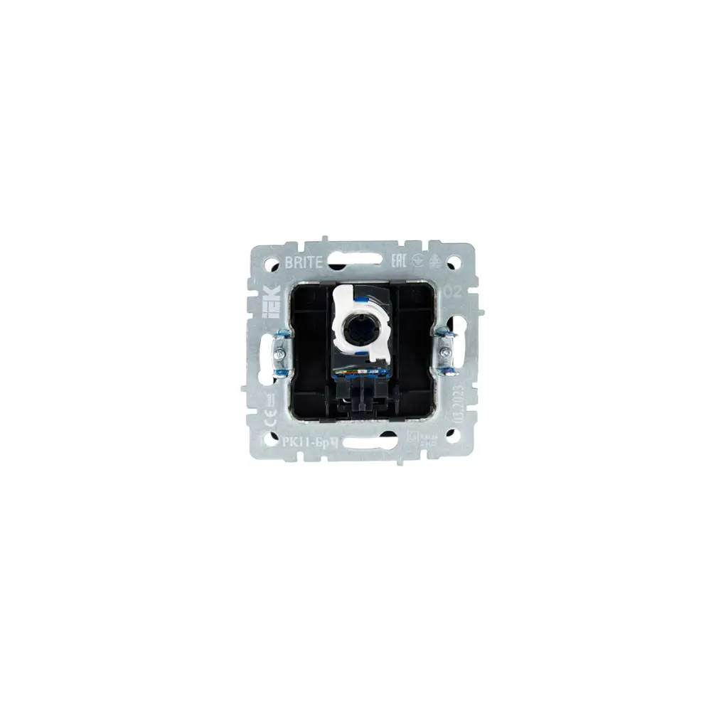 Фото 6 Розетка компьютерная встраиваемая Iek Brite BR-K10-2-K02 RJ45 Cat 6 цвет черный Фото 6 Розетка компьютерная встраиваемая Iek Brite BR-K10-2-K02 RJ45 Cat 6 цвет черный