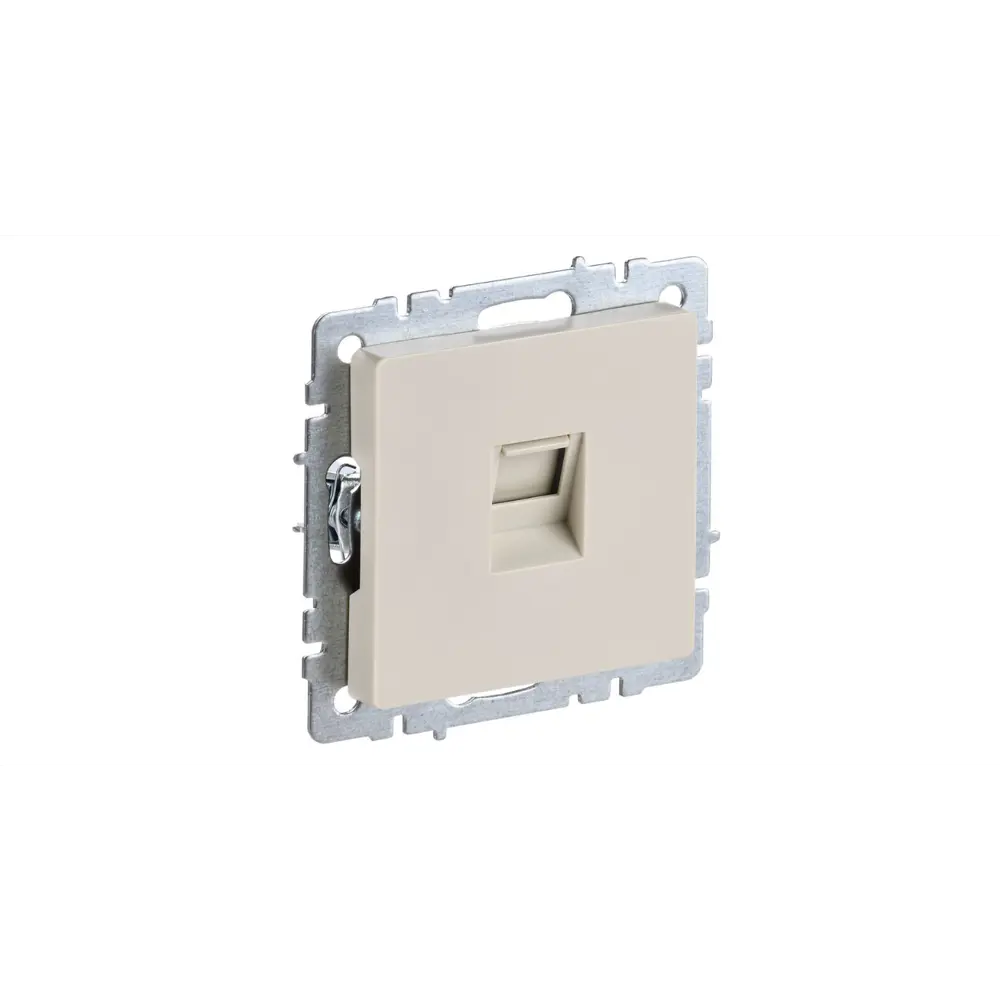 Фото Розетка компьютерная встраиваемая Iek Brite BR-K10-2-K10 RJ45 Cat 6 цвет бежевый Фото Розетка компьютерная встраиваемая Iek Brite BR-K10-2-K10 RJ45 Cat 6 цвет бежевый