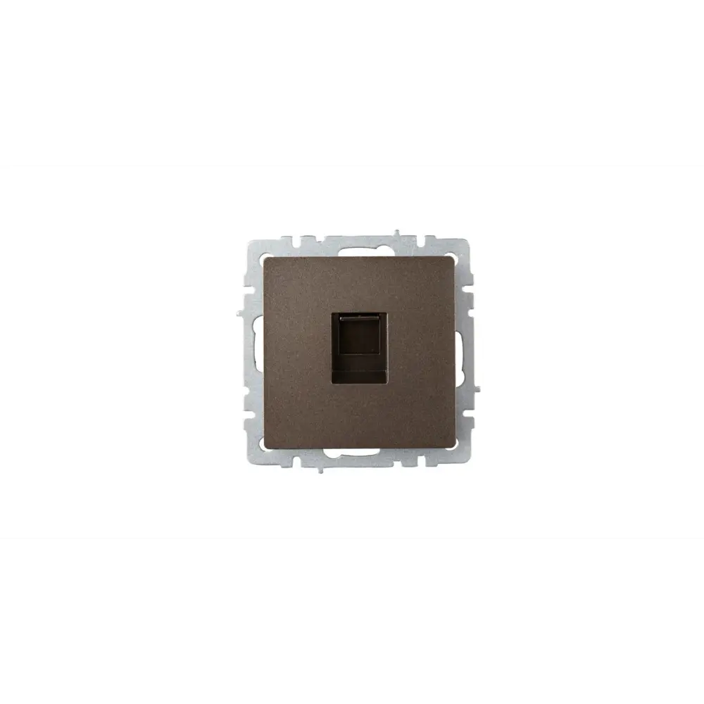 Фото 4 Розетка компьютерная встраиваемая Iek Brite BR-K10-2-K45 RJ45 Cat 6 цвет бронза Фото 4 Розетка компьютерная встраиваемая Iek Brite BR-K10-2-K45 RJ45 Cat 6 цвет бронза