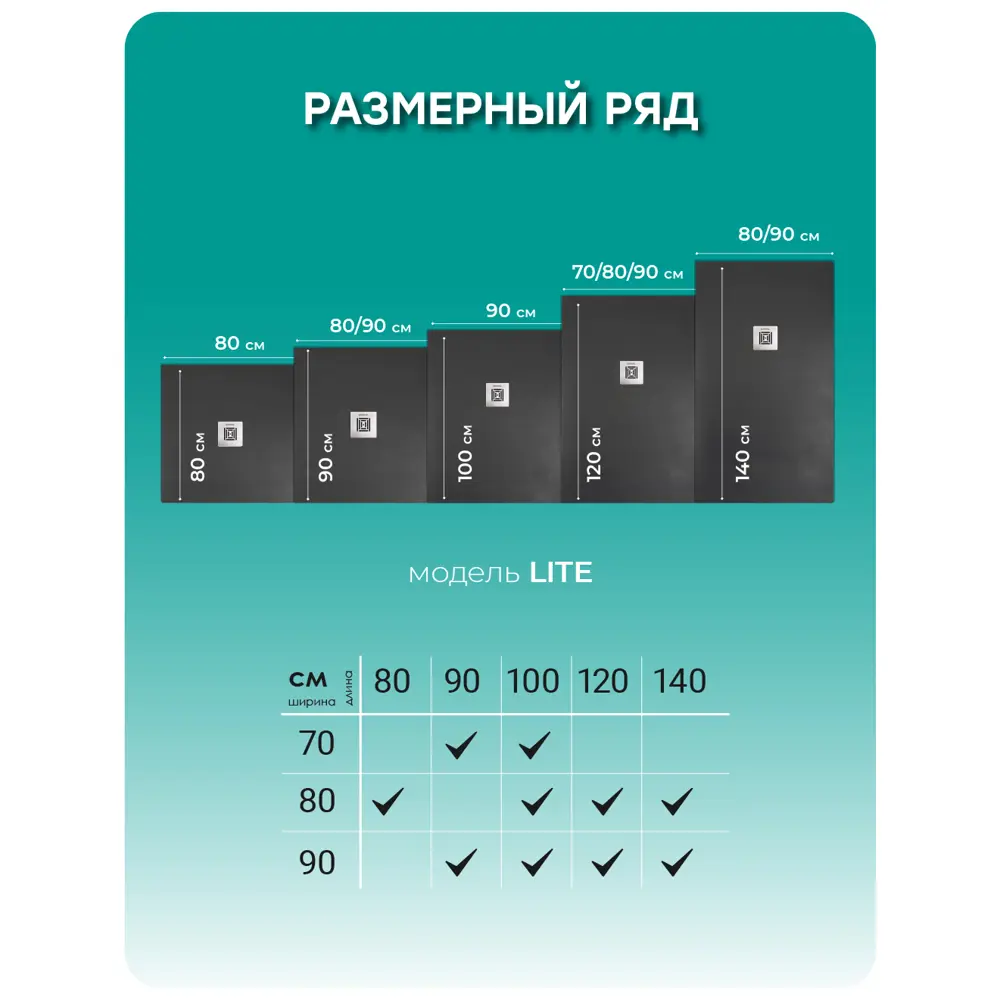 Фото 2 Душевой поддон Stpool Lite 140x90x3.5 сm Black Фото 2 Душевой поддон Stpool Lite 140x90x3.5 сm Black