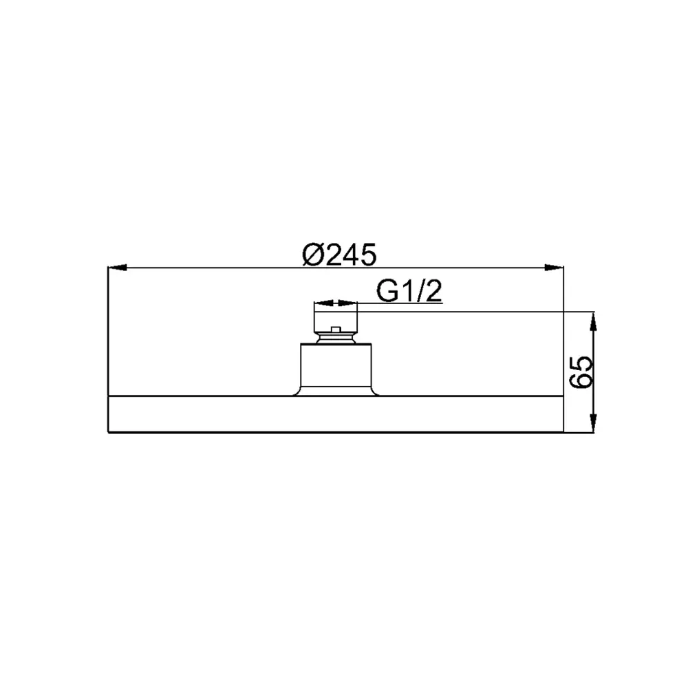 Фото 2 Тропический душ Maxonor Pure Life PL107-25 цвет хром Фото 2 Тропический душ Maxonor Pure Life PL107-25 цвет хром