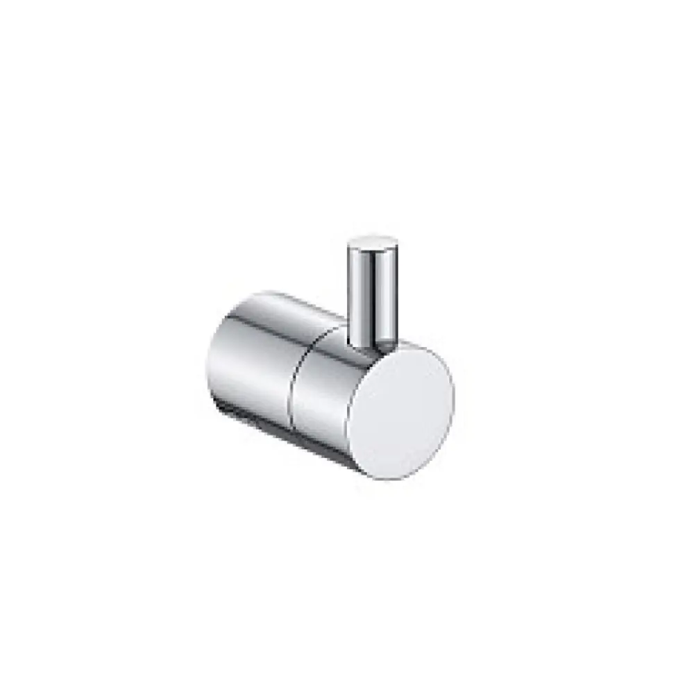 Фото Крючок для ванной Maxonor Pure Life PL1205 цвет серый/серебристый 1 шт Фото Крючок для ванной Maxonor Pure Life PL1205 цвет серый/серебристый 1 шт