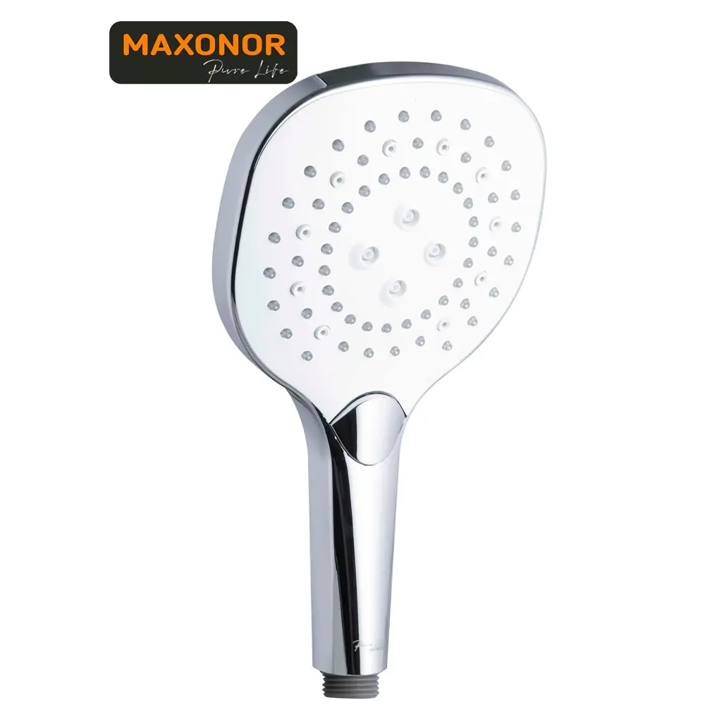 Фото 2 Лейка для душа Maxonor pure life PL23 1 режимная цвет хром Фото 2 Лейка для душа Maxonor pure life PL23 1 режимная цвет хром