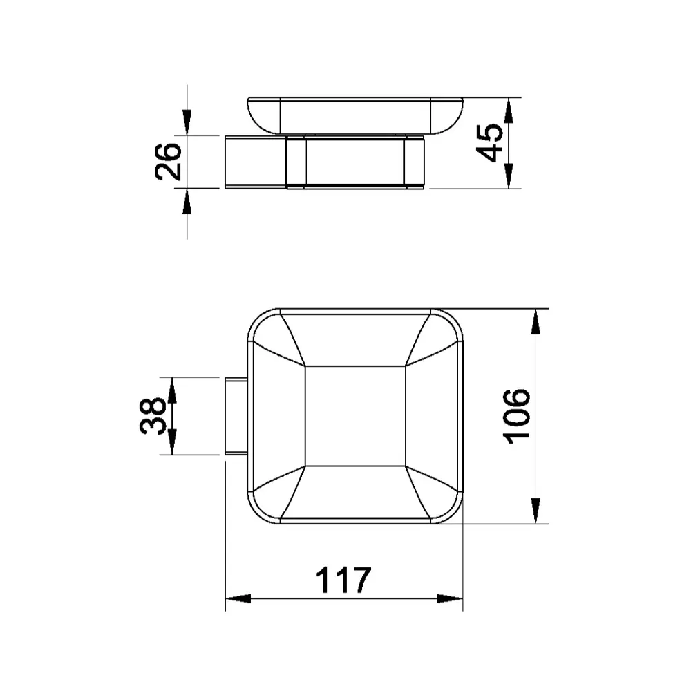 Фото 8 Мыльница Maxonor pure life PL1102 нержавеющая сталь цвет черный Фото 8 Мыльница Maxonor pure life PL1102 нержавеющая сталь цвет черный