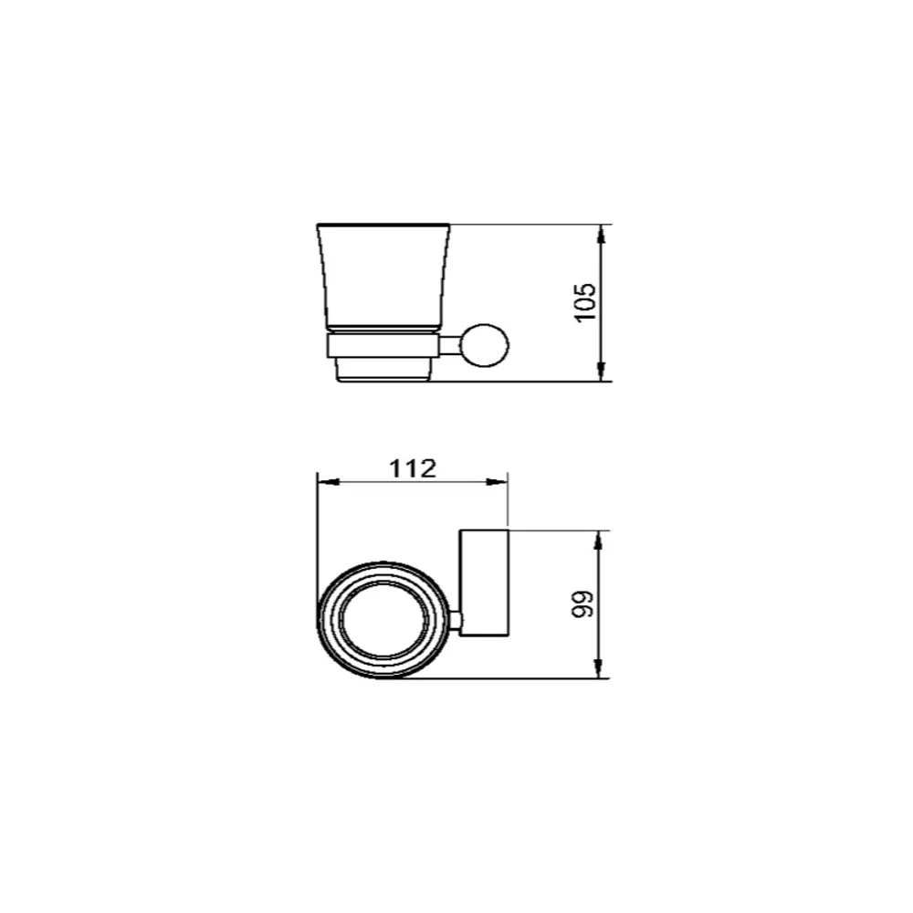 Фото 7 Стакан для зубных щеток MAXONOR PURE LIFE PL1206 нержавеющая сталь цвет серый, серебристый Фото 7 Стакан для зубных щеток MAXONOR PURE LIFE PL1206 нержавеющая сталь цвет серый, серебристый