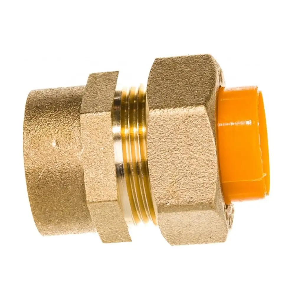 Фото 2 Муфта комбинированная Stahlmann 3/4"x20 мм ВР латунь 2217163 Фото 2 Муфта комбинированная Stahlmann 3/4"x20 мм ВР латунь 2217163