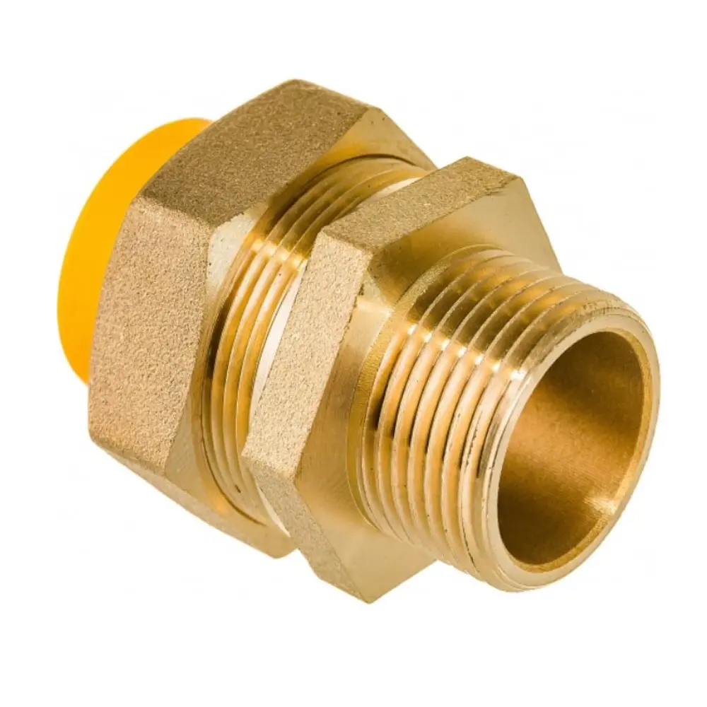 Фото Муфта комбинированная Stahlmann 3/4"x20 мм ВР латунь 2217176 Фото Муфта комбинированная Stahlmann 3/4"x20 мм ВР латунь 2217176
