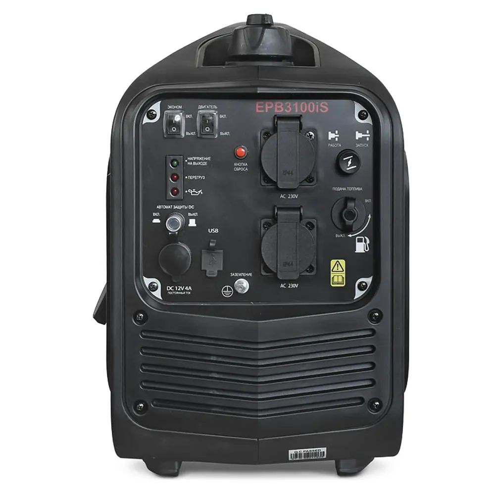 Фото 8 Генератор бензиновый Redvolt EPB3100iS 3.1 кВт Фото 8 Генератор бензиновый Redvolt EPB3100iS 3.1 кВт