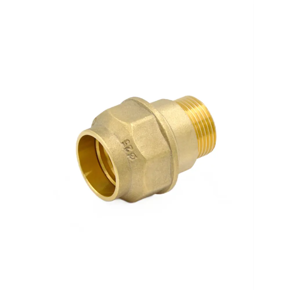 Фото 3 Переходник Okseler 3/4"x25 мм НР латунь oks00391 Фото 3 Переходник Okseler 3/4"x25 мм НР латунь oks00391
