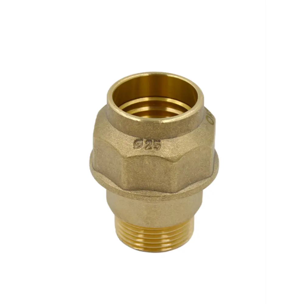 Фото 5 Переходник Okseler 3/4"x25 мм НР латунь oks00391 Фото 5 Переходник Okseler 3/4"x25 мм НР латунь oks00391