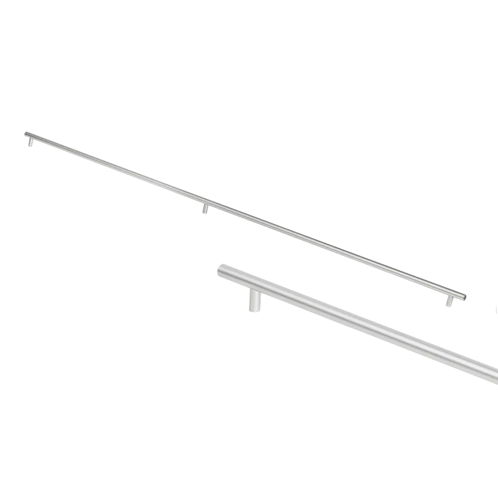 Фото Мебельная ручка-рейлинг KONSENSA 1200 мм никель Фото Мебельная ручка-рейлинг KONSENSA 1200 мм никель