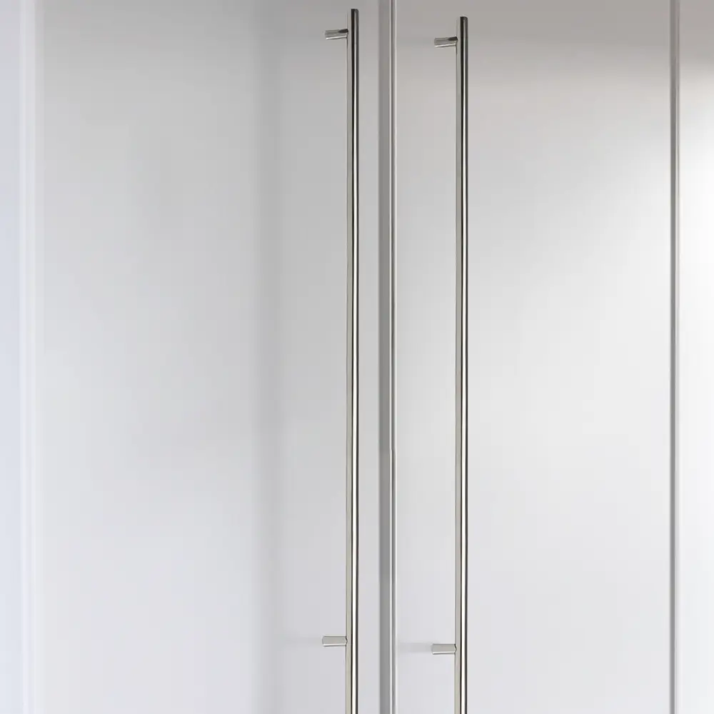 Фото 6 Мебельная ручка-рейлинг KONSENSA 1200 мм хром Фото 6 Мебельная ручка-рейлинг KONSENSA 1200 мм хром