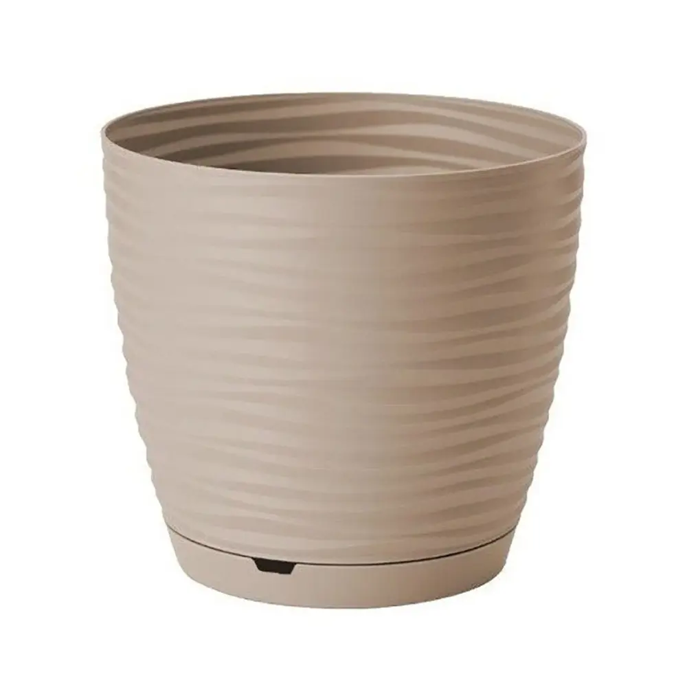 Фото Кашпо Form-plastic d 22.5 см 21 см 6 л пластик бежевый без автополива Фото Кашпо Form-plastic d 22.5 см 21 см 6 л пластик бежевый без автополива