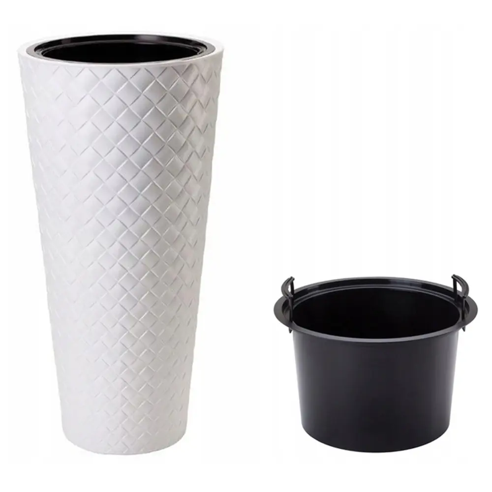 Фото Кашпо Form-plastic d 29.5 см 29.5 см 25 л пластик белый Фото Кашпо Form-plastic d 29.5 см 29.5 см 25 л пластик белый