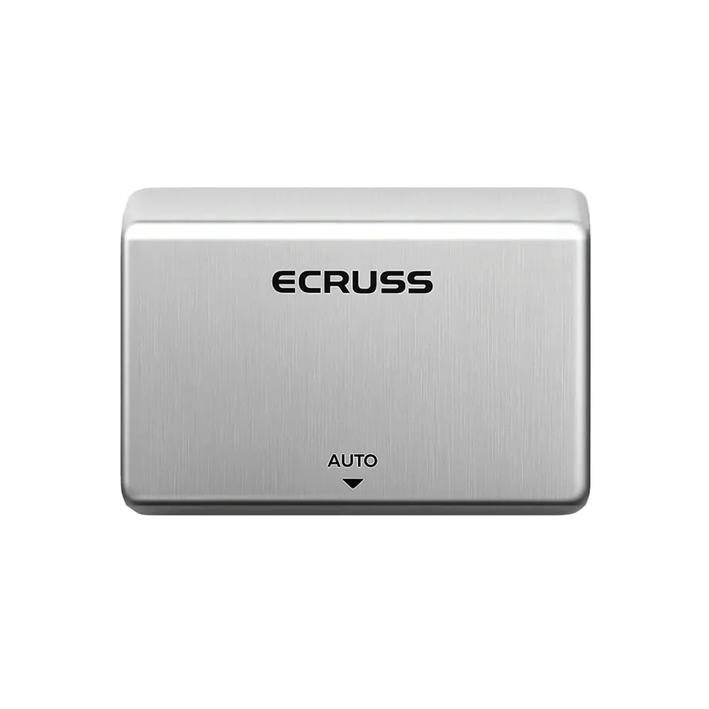Фото Сушилка для рук автоматическая Ecruss EHD-5000G 1000 Вт цвет серый Фото Сушилка для рук автоматическая Ecruss EHD-5000G 1000 Вт цвет серый