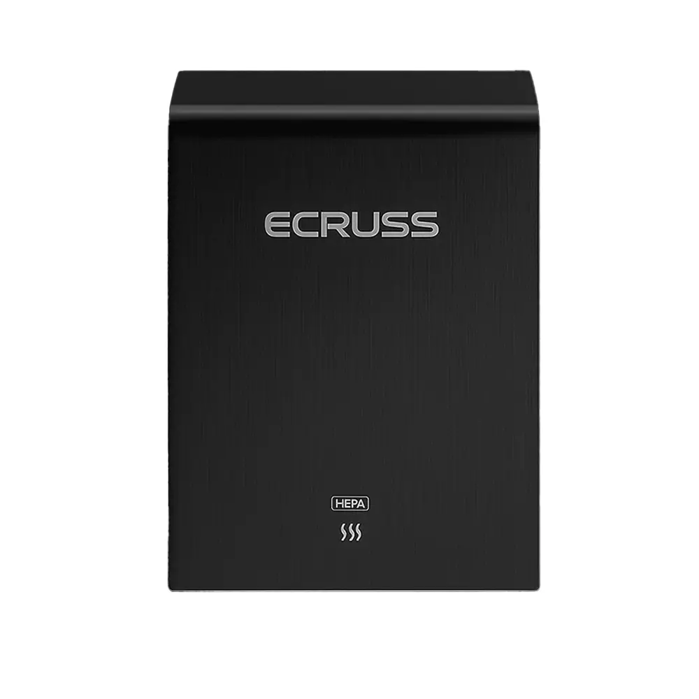 Фото Сушилка для рук автоматическая Ecruss EHD-1000B 1000 Вт с НЕРА-филтром цвет черный Фото Сушилка для рук автоматическая Ecruss EHD-1000B 1000 Вт с НЕРА-филтром цвет черный