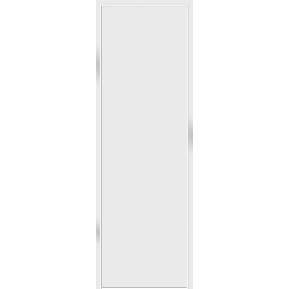 Фото Дверь межкомнатная глухая Invisible 60x220 см цвет белый с замком обратное открытие левая Фото Дверь межкомнатная глухая Invisible 60x220 см цвет белый с замком обратное открытие левая