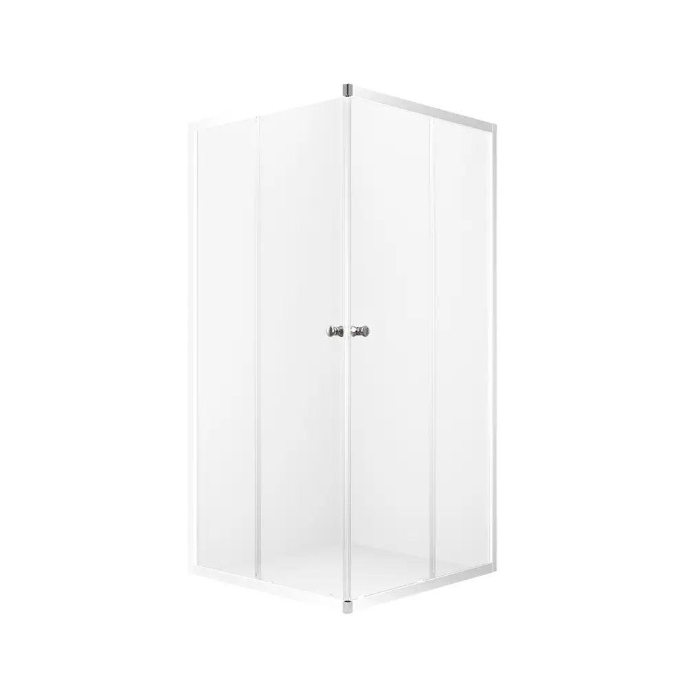 Фото 5 Душевой уголок Domani-spa Cube DS04Cb99L0Cl00.W_6791 квадрат 90x90см белый профиль эффект стекла прозрачный Фото 5 Душевой уголок Domani-spa Cube DS04Cb99L0Cl00.W_6791 квадрат 90x90см белый профиль эффект стекла прозрачный