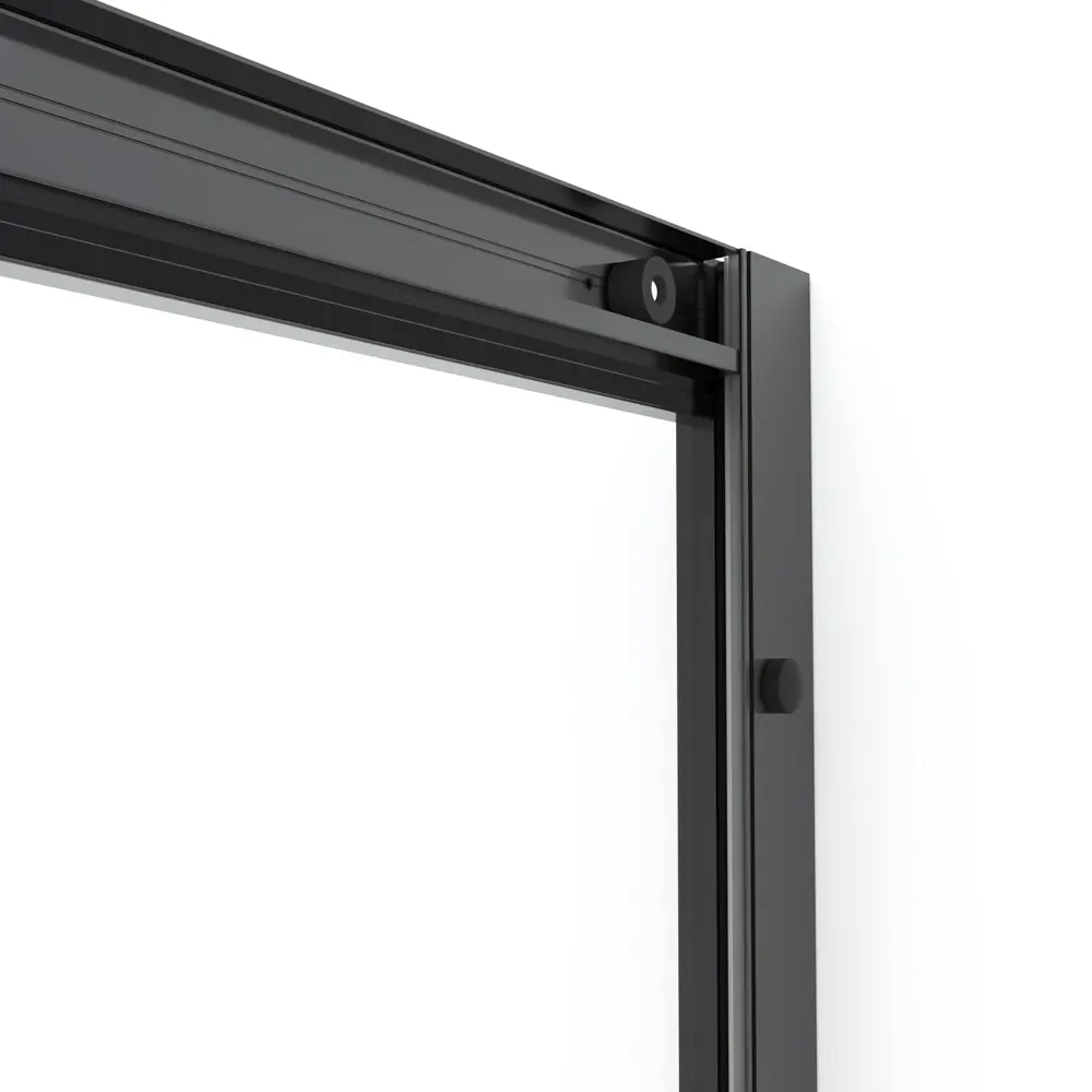 Фото 6 Душевая дверь Domani-spa DS04DCb120L0T00.Gt-Black 120см эффект стекла тонированный раздвижной Фото 6 Душевая дверь Domani-spa DS04DCb120L0T00.Gt-Black 120см эффект стекла тонированный раздвижной