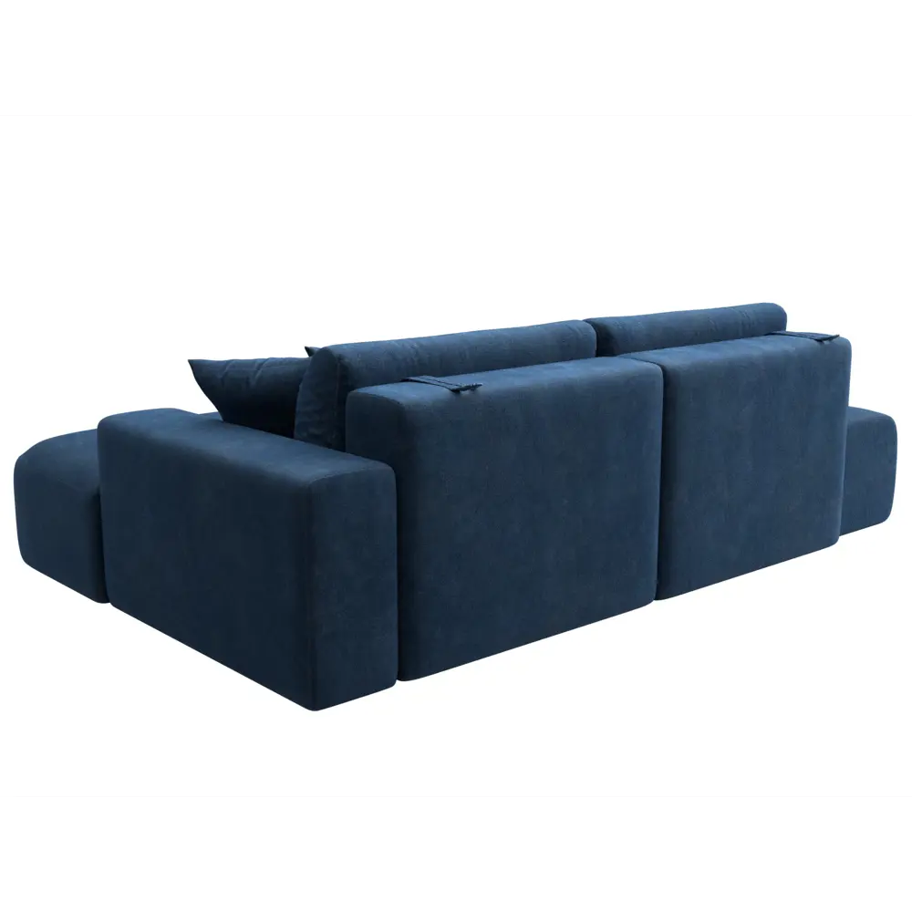 Фото 2 Диван угловой Лига-036 НПБ Модерн правый угол Лига диванов 127767 267x84x162 см велюр цвет brut 11 синий Фото 2 Диван угловой Лига-036 НПБ Модерн правый угол Лига диванов 127767 267x84x162 см велюр цвет brut 11 синий