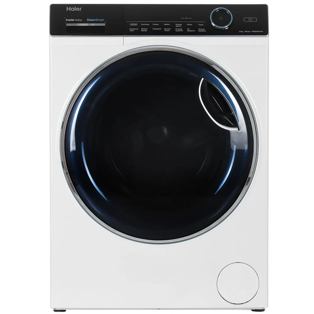 Фото Стиральная машина с сушкой Haier Hwd80-bp14979 59.5x85x45 см 8 кг цвет белый Фото Стиральная машина с сушкой Haier Hwd80-bp14979 59.5x85x45 см 8 кг цвет белый